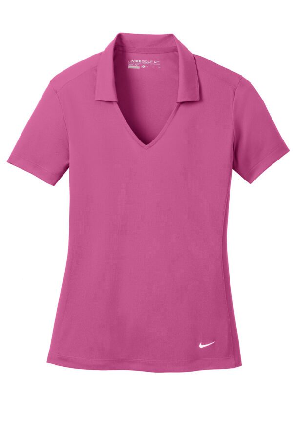 Nike Ladies Dri-FIT Vertical Mesh Polo - Image 3