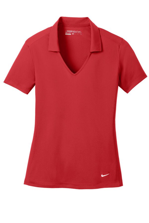 Nike Ladies Dri-FIT Vertical Mesh Polo - Image 2