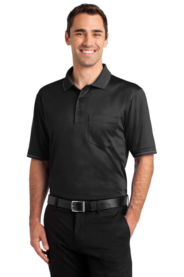 CornerStone® Select Snag-Proof Tipped Pocket Polo