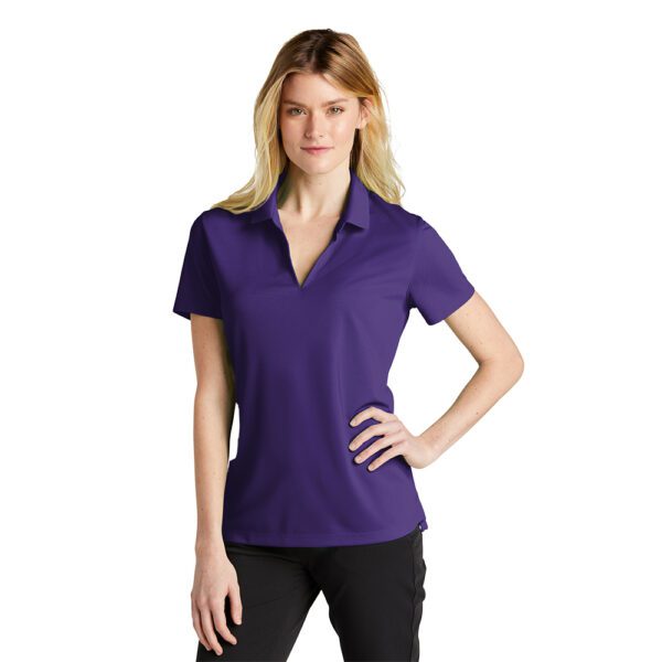 Nike Ladies Dri-FIT Micro Pique 2.0 Polo - Image 5