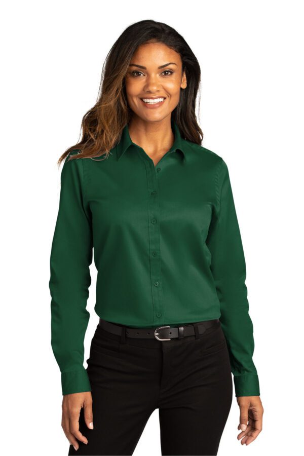 Port Authority® Ladies Long Sleeve SuperPro React ™ - Image 5