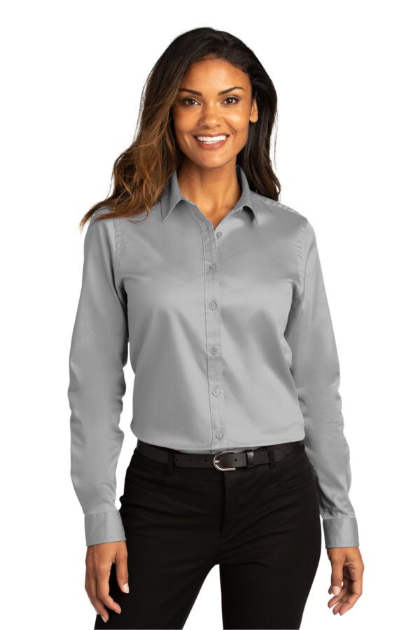 Port Authority® Ladies Long Sleeve SuperPro React ™