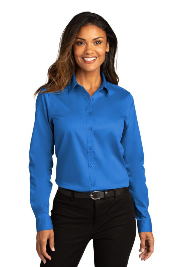 Port Authority® Ladies Long Sleeve SuperPro React ™ - Image 13