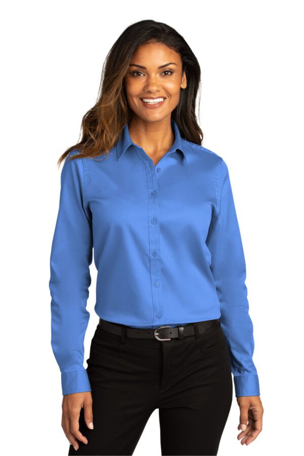 Port Authority® Ladies Long Sleeve SuperPro React ™ - Image 10